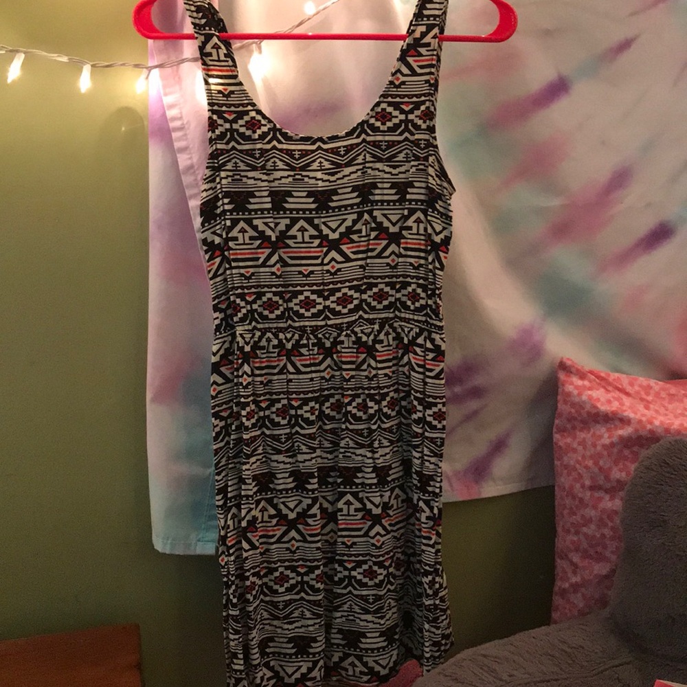 Tribal print dress